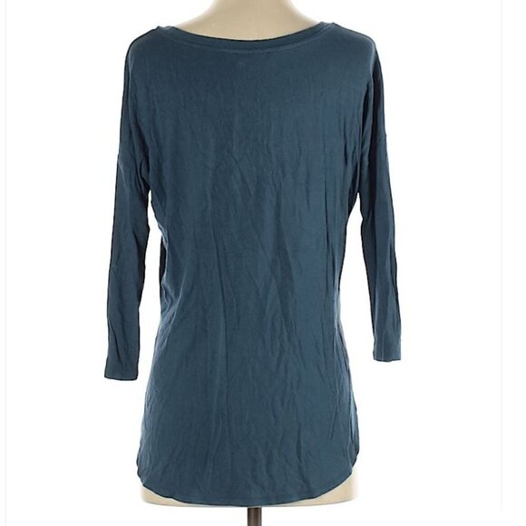 Aritzia Babaton Norris T-Shirt Top Teal Blue XS - Picture 2 of 11